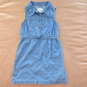 Stylish Blue Denim Kids Dress